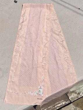 Mario Pucci Pink Floral Scarf